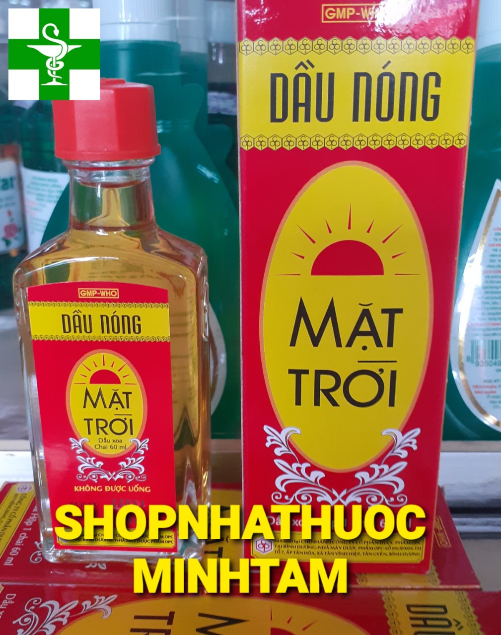DẦU NÓNG MẶT TRỜI 1 CHAI 60mi