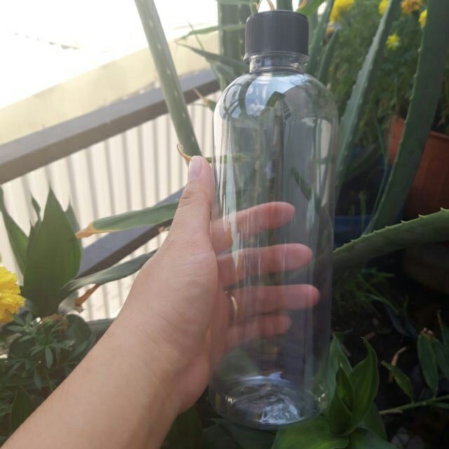 10 chai nhựa tròn 500ml