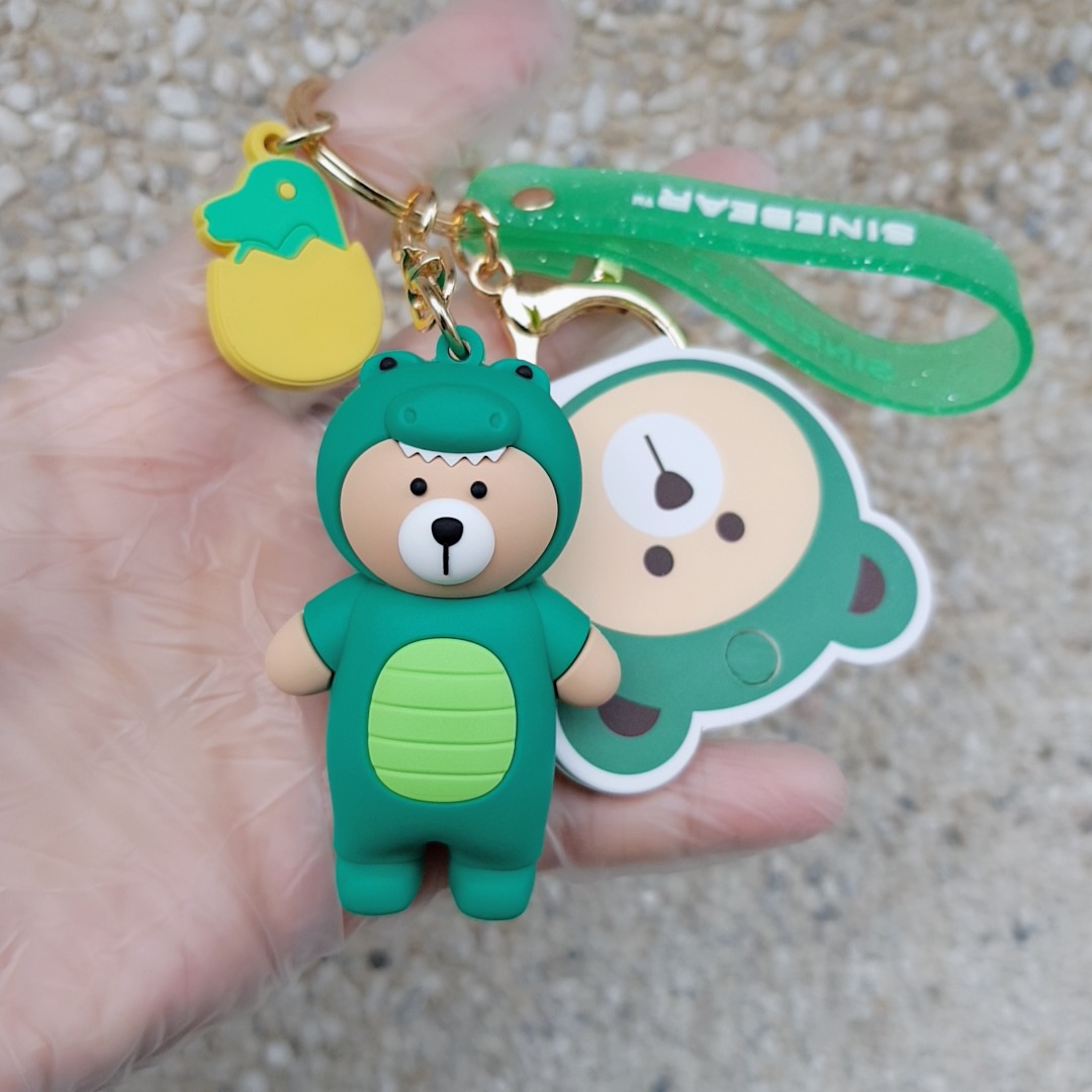 Móc Khóa Gấu khủng long Sinebear