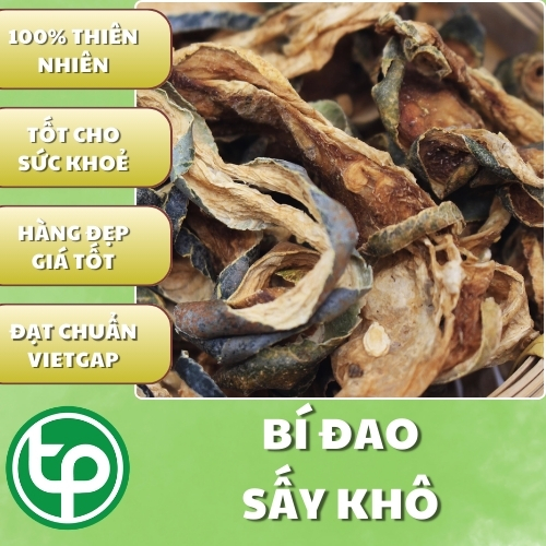 Bí đao sấy khô túi nhỏ 100g - tấn phát - Hàng sạch chuyên dùng để pha trà