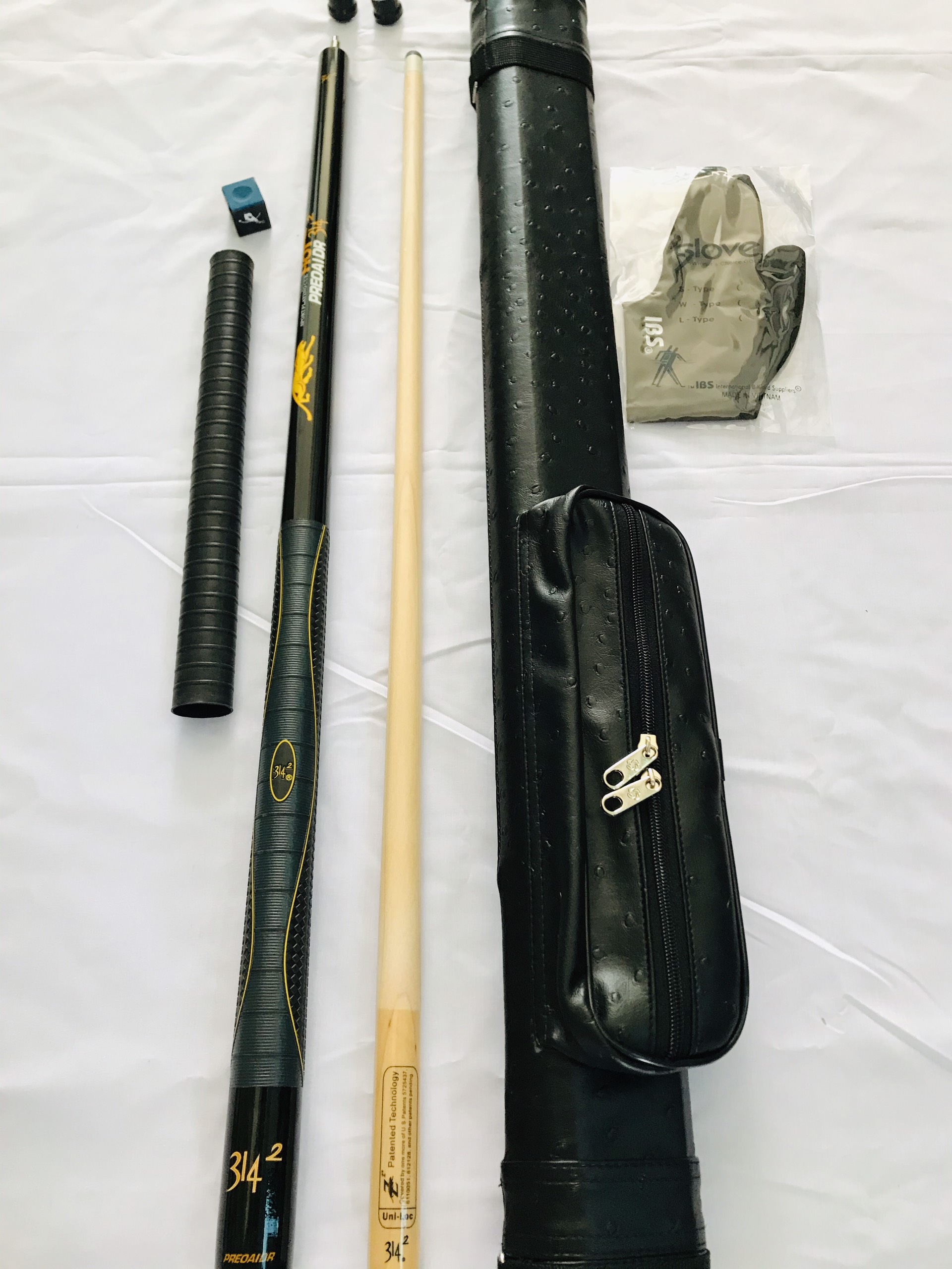 Cơ bida lỗ pool con báo