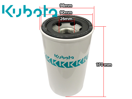 Hhta037710 | filter lube hydraulic kubota l4508 | l5018 | m6040 | m704k | m7040 | m9540