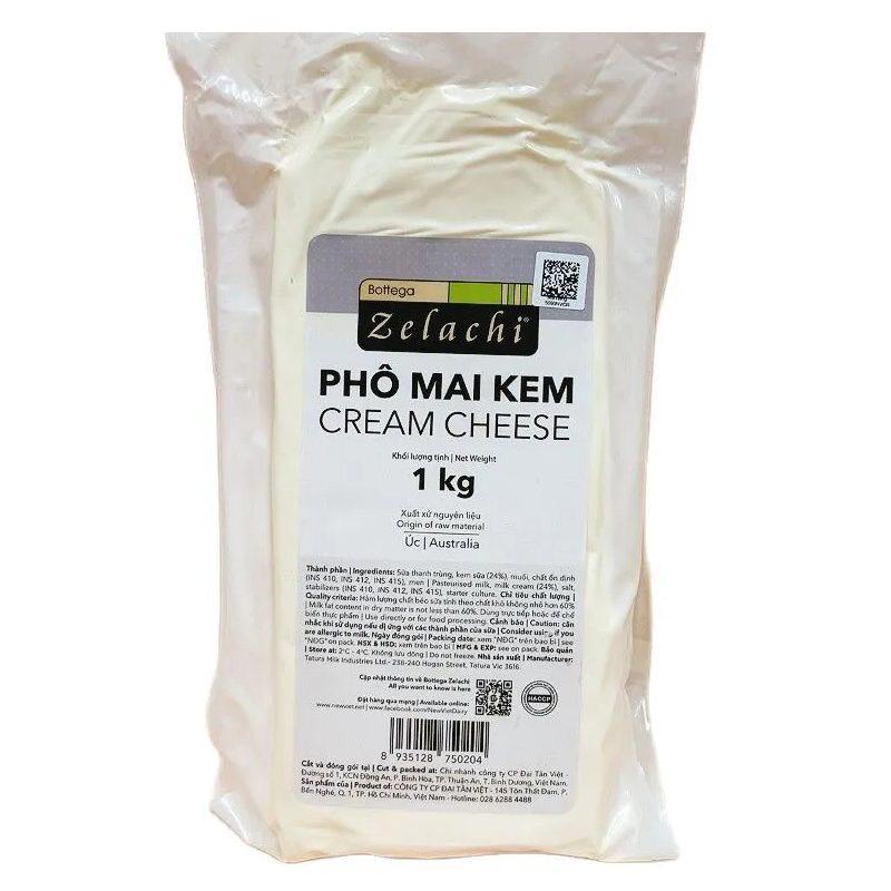 ( CHỈ SHIP2H HCM) CREAM CHEESE ZELACHI