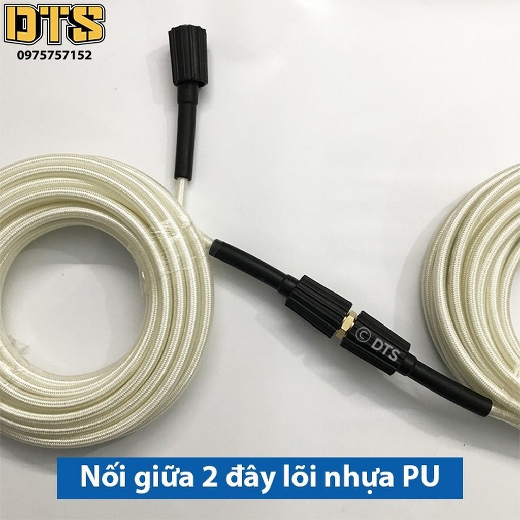 Đầu Nối 2 Dây Xịt Rửa Xe Mini – Đồng Thau