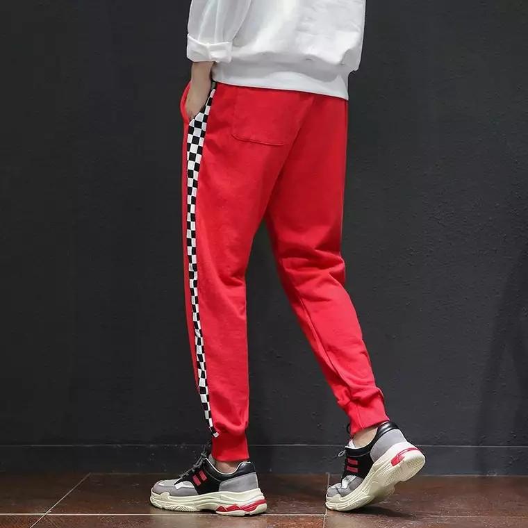 QUẦN JOGGER PHỐI SỌC CARO CỰC PHONG CÁCH PU2090