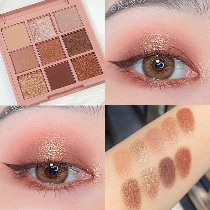 Bảng Phấn Mắt 9 Ô 3ce Mood Recipe Multi Eye Color Palette [Shot Again - Over take - Beach Muse - Plot Twist]