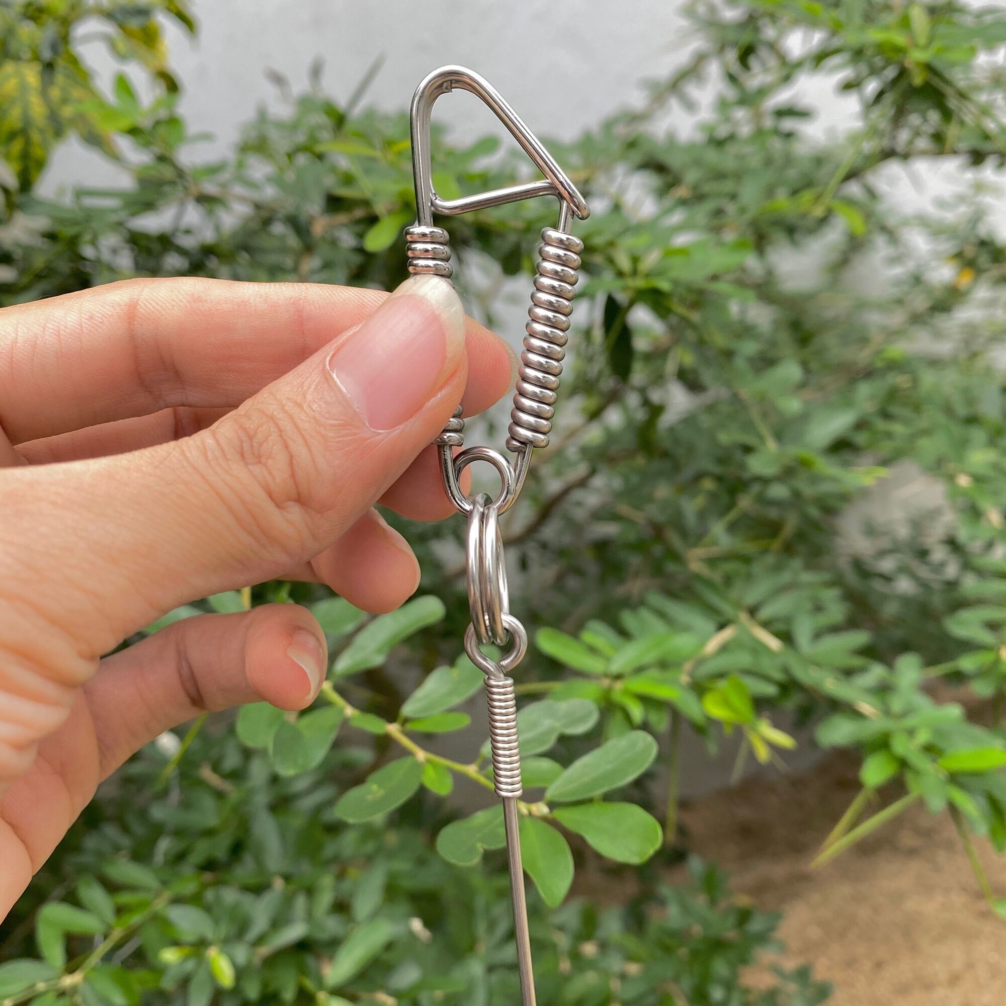 Móc khoá inox 304 nghệ nhân
