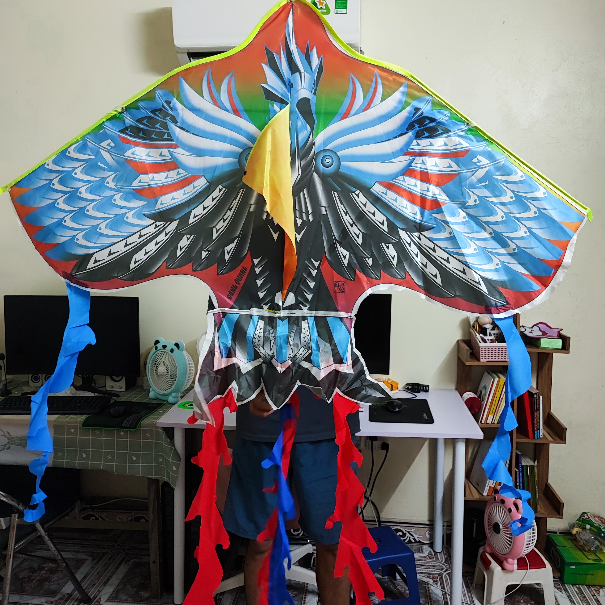 Diều Thiết Bạc Điêu 5 Đuôi Size Đại