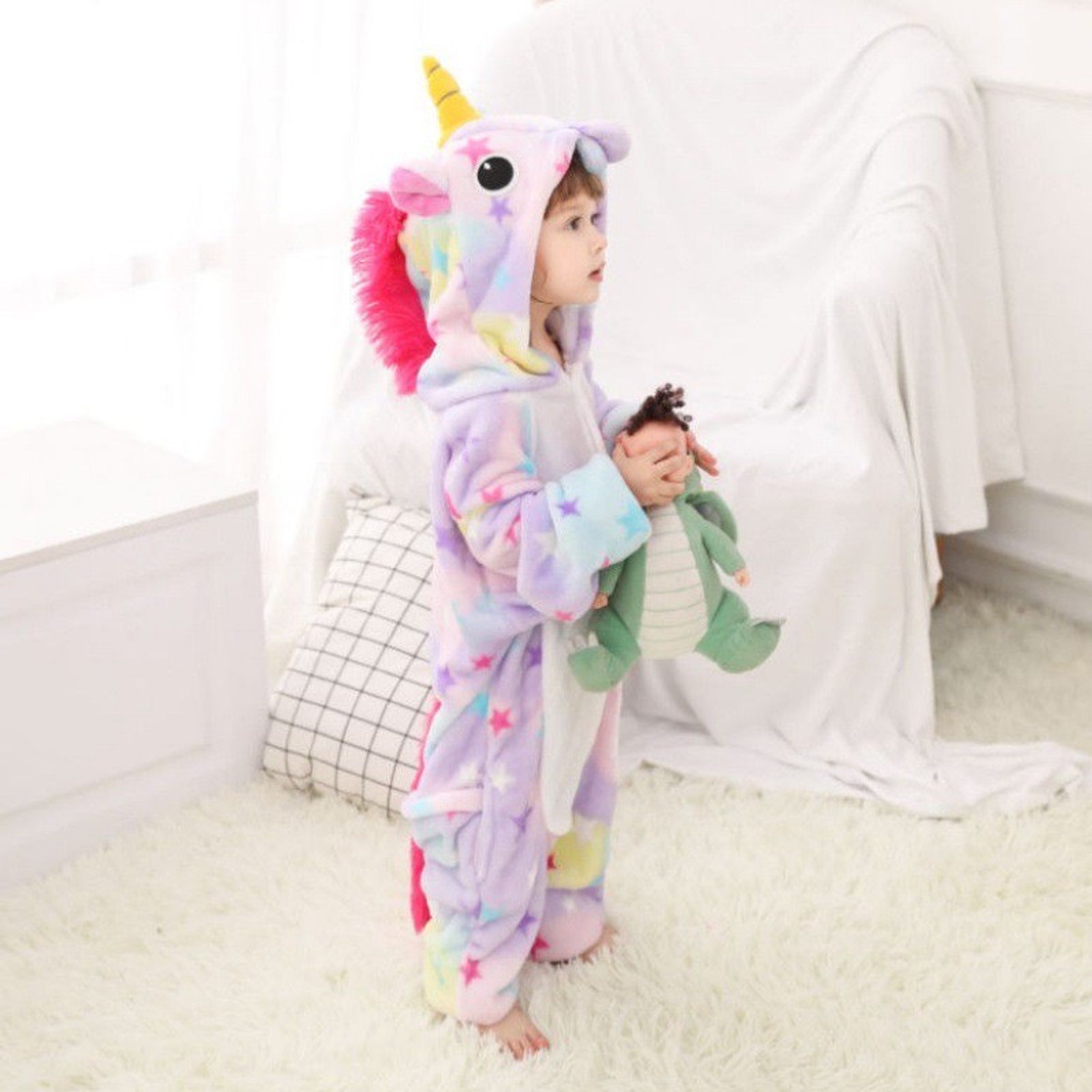 1 bộ đồ thú khủng long nhiều mầu đủ size