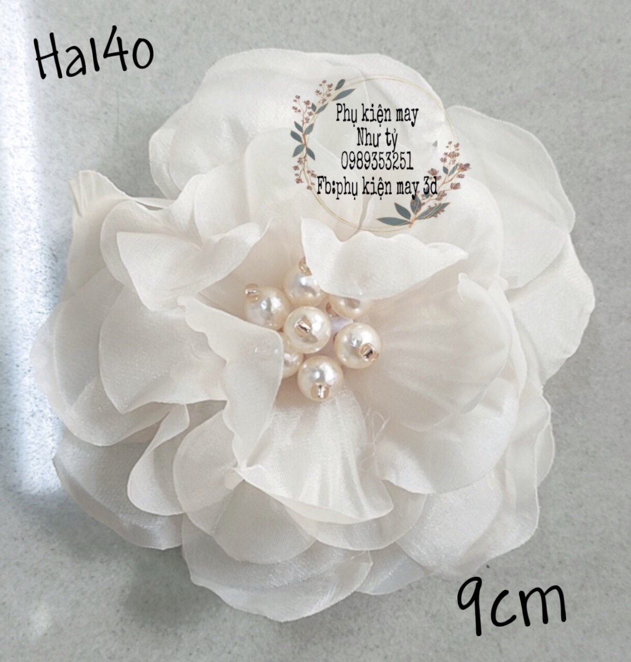 [Ảnh thật] [Có sẵn] hoa von mẫu đơn 9cm có 11 màu cho khách yêu lựa chọn