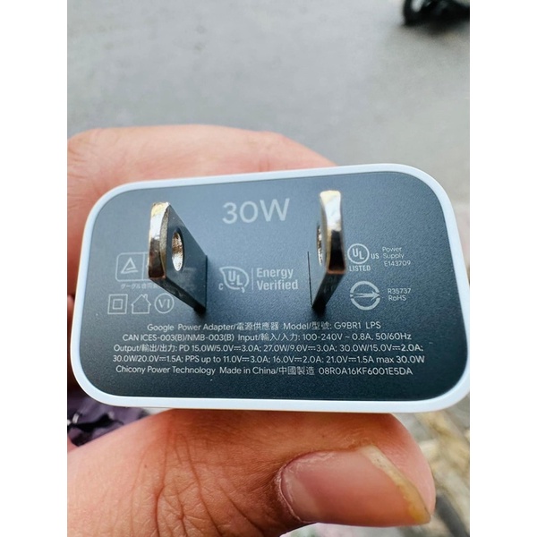 Củ sạc nhanh 30W Google cho iphone và android - chính hãng - Bảo hành 12 tháng