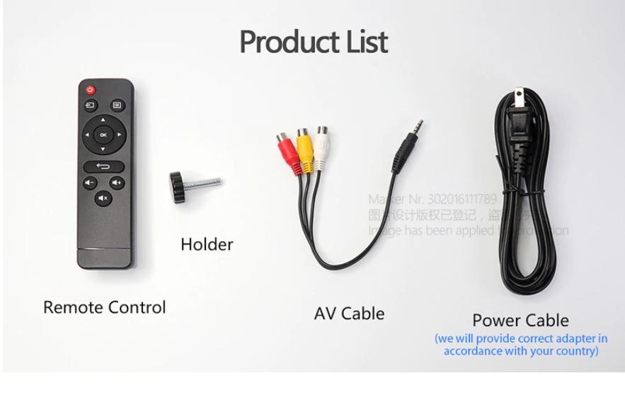 Smart Store - Máy chiếu AUN 2800Lumens Cao cấp Nhập khẩu Bỉ