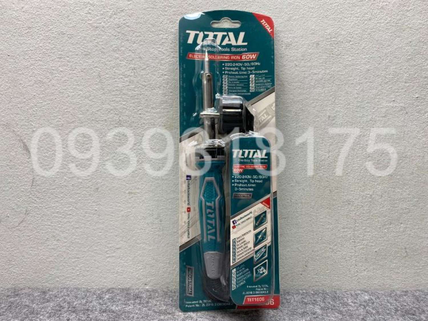 Mỏ hàn chì 60W TOTAL TET1606