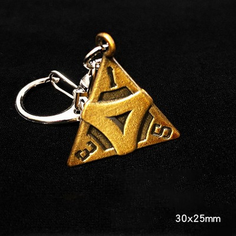 Móc khóa kim loại XÚC XẮC LOGIC PATCH Identity V Nhân cách thứ năm anime chibi quà tặng xinh xắn dễ thương