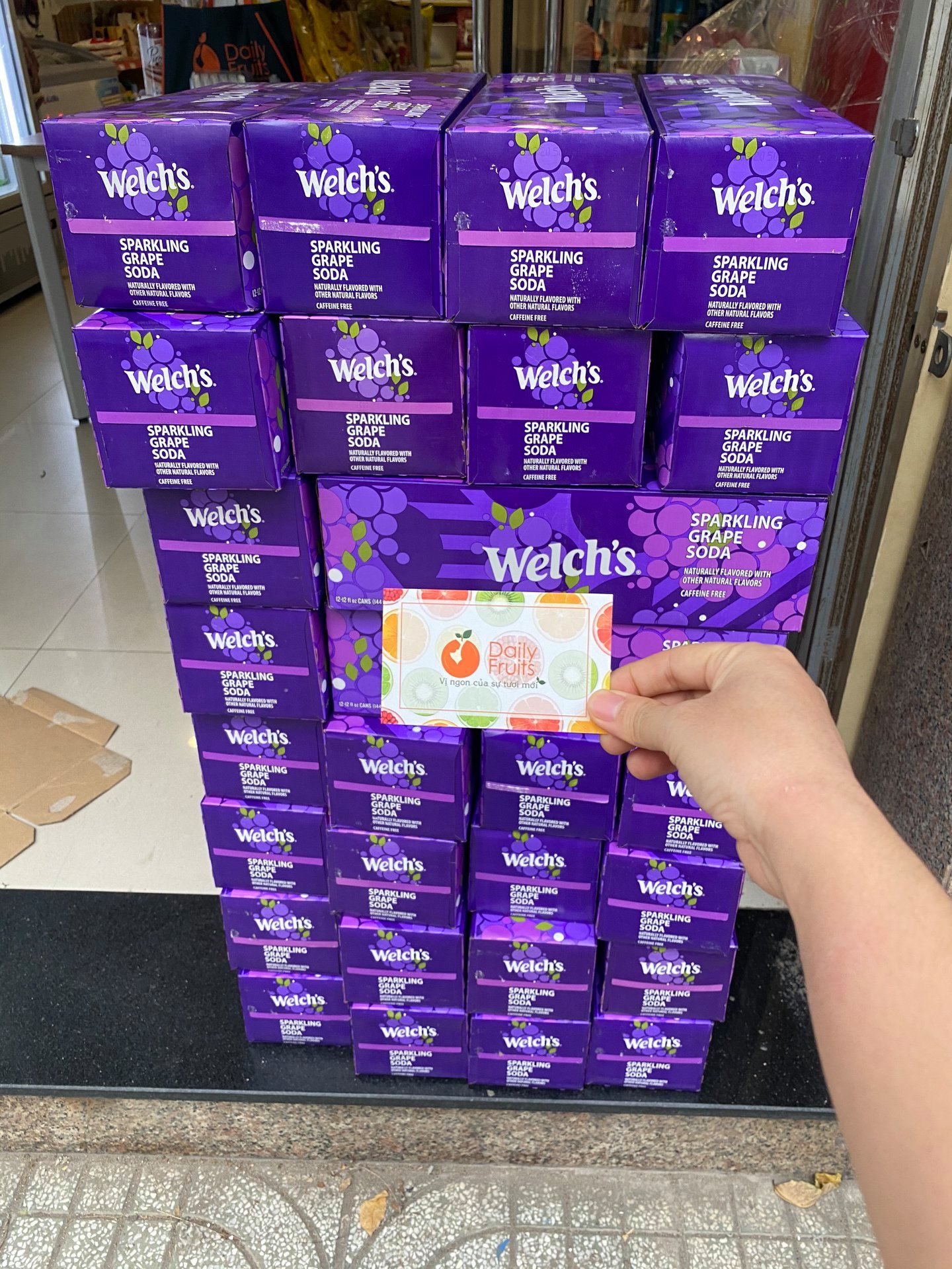 Nước ngọt Soda Welch Nho Mỹ
