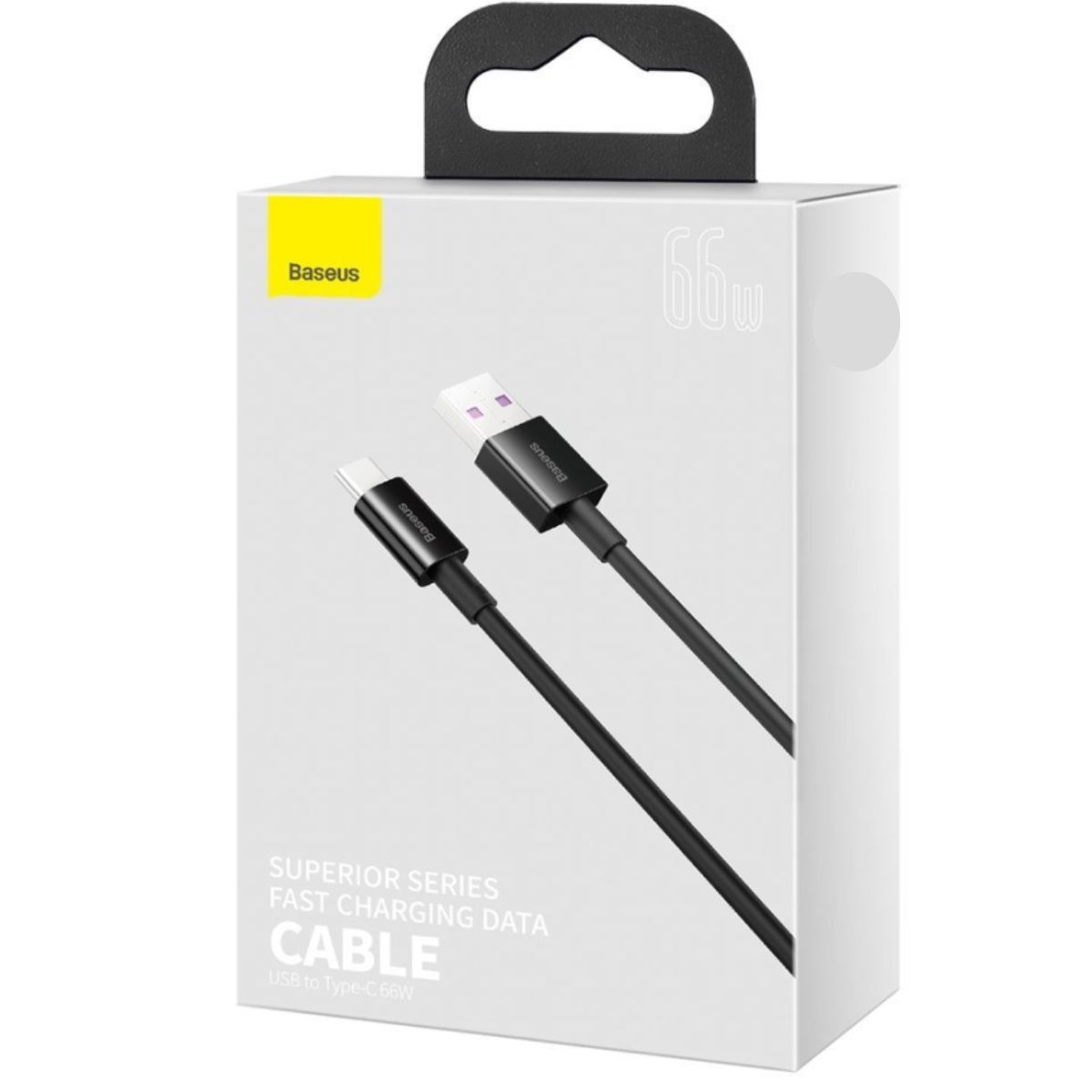 Cáp sạc nhanh và truyền dữ liệu usb to type-c baseus superior series type c 66w - hàng chính hãng