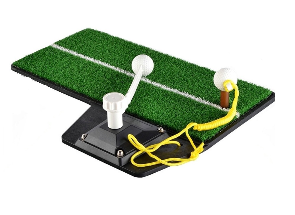 Thảm tập Golf Swing Mat Vandat-cỏ PE (Đế Đen)