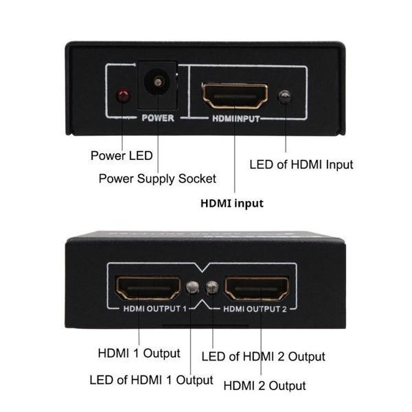 BỘ CHIA CỔNG HDMI 1 RA 2 MÀN HÌNH GIÁ RẺ