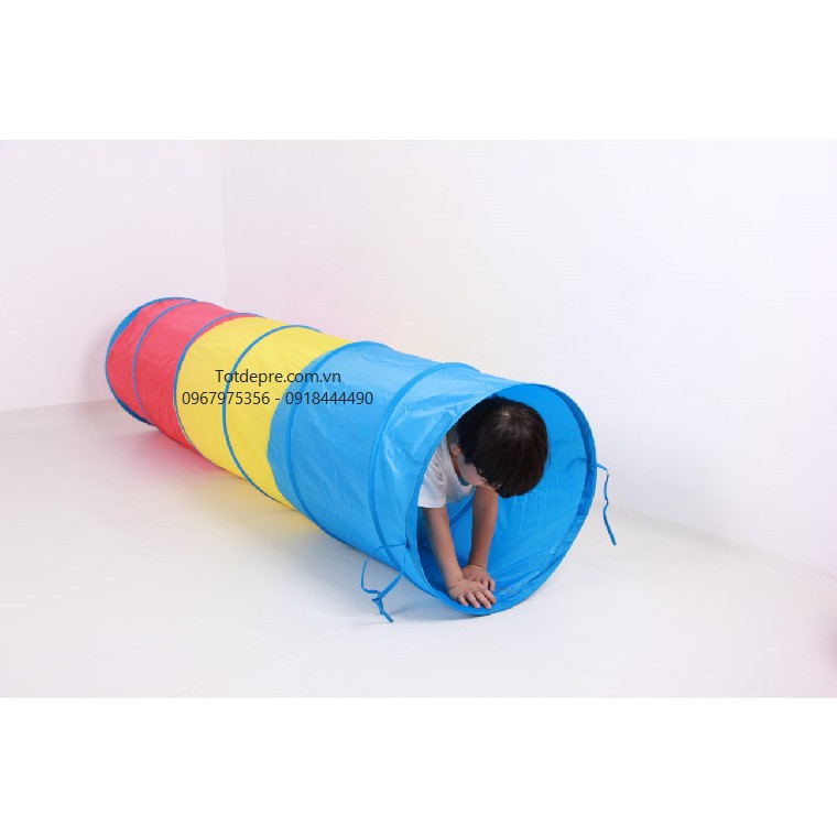 Đồ chơi lều ống - chui đường hầm cho bé 2 chiều