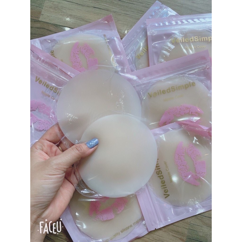 Bộ 2 miếng dán ti trong suốt chống nước