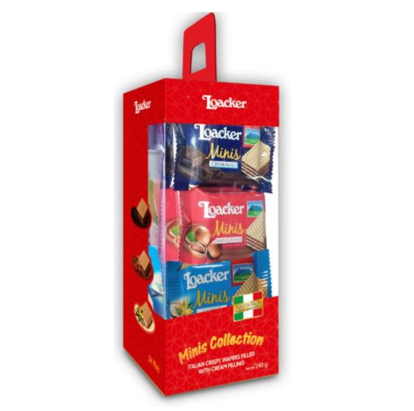 Bánh Xốp Loacker Minis Collection 240g