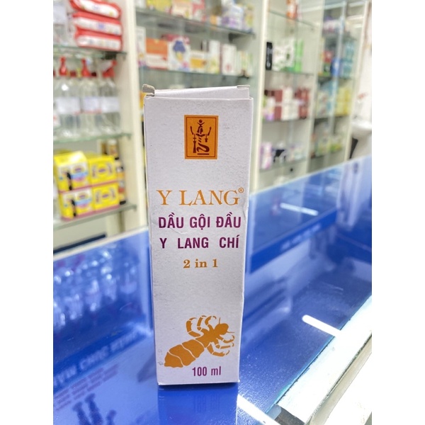 Dầu Gội Chí (Chấy) Y Lang 100ml - Dùng Là Hết