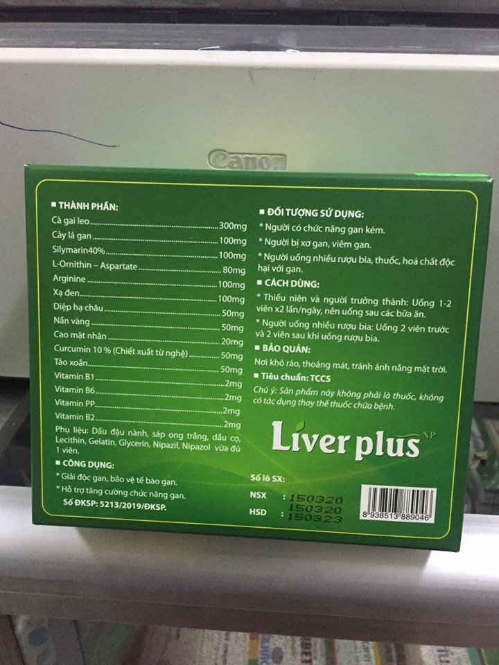 GIẢI ĐỘC GAN LIVER PLUS