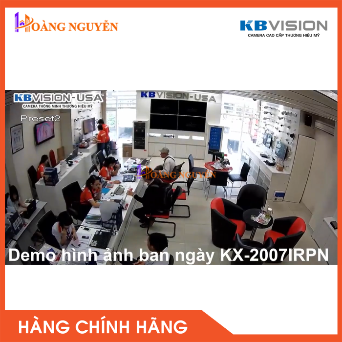 [HCM][NHÀ PHÂN PHỐI] Camera Quan Sát KBVISION KX-2007IRPN