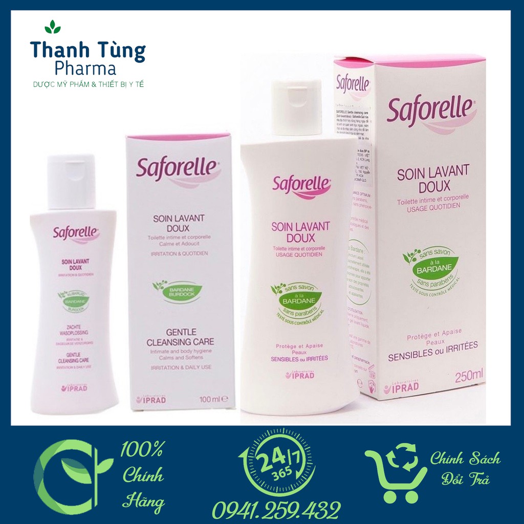 [CHÍNH HÃNG] Dung Dịch Vệ Sinh Phụ Nữ Saforelle Soin Lavant Doux
