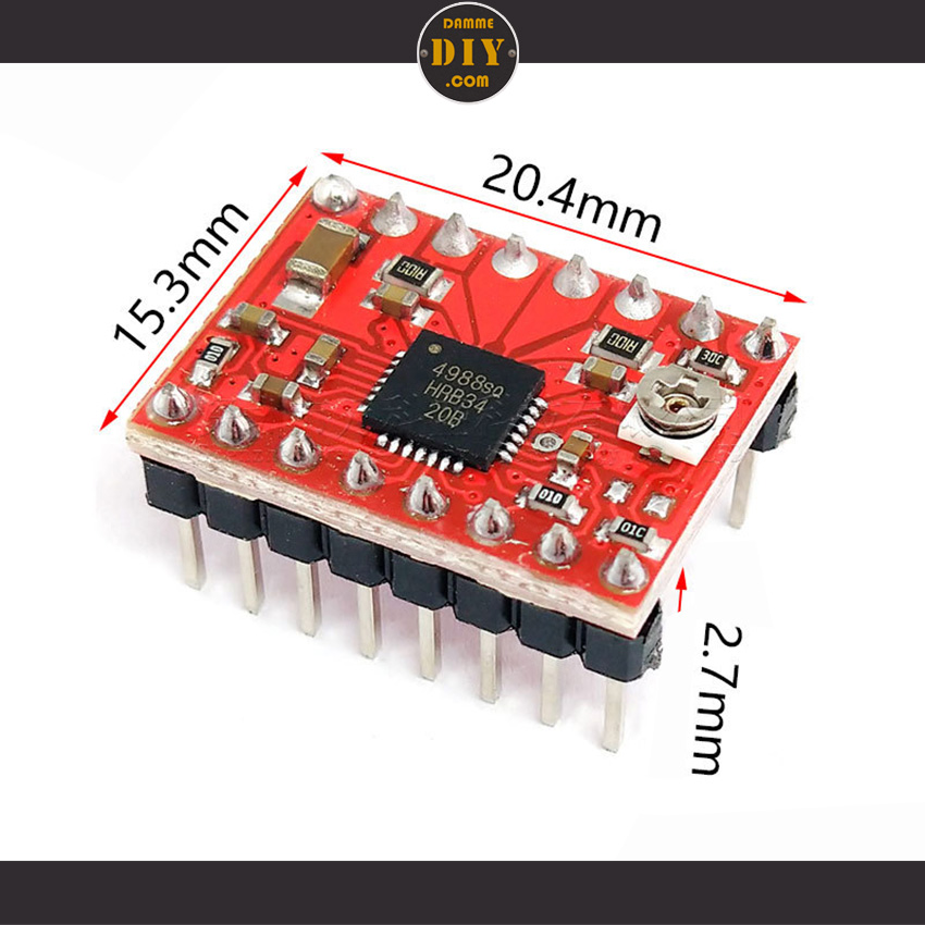 Driver A4988 - Module điều khiển động cơ bước - motor step