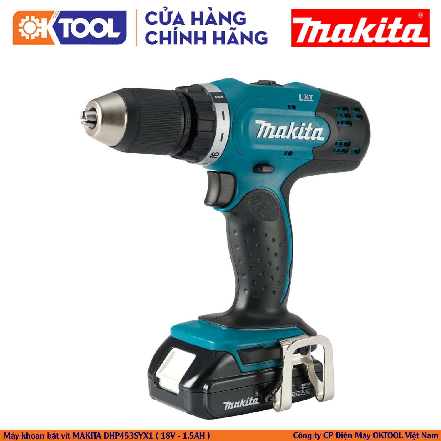 Máy khoan pin Makita DHP453SYX1