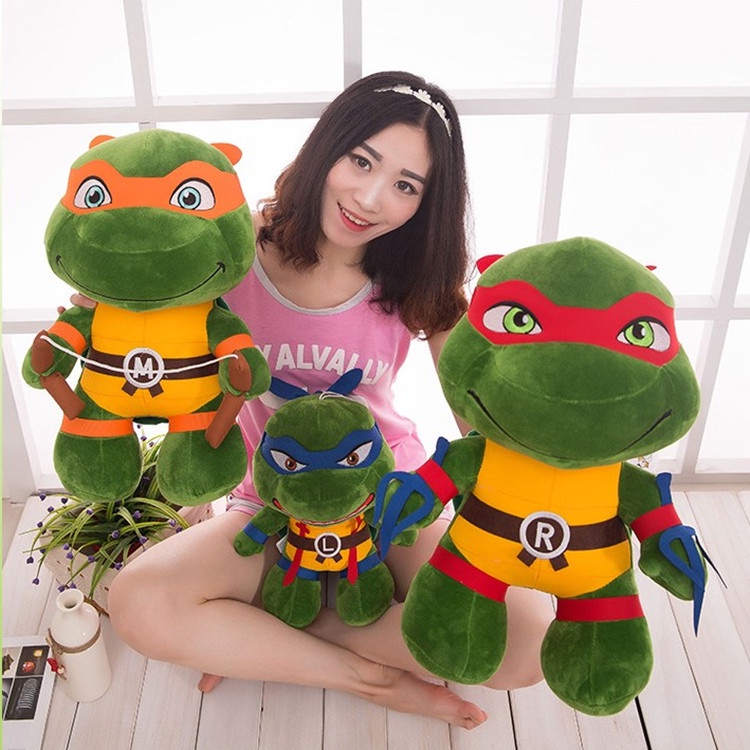 Thú nhồi bông ninja rùa mắt to