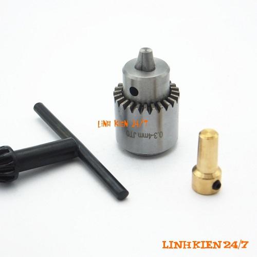 ĐẦU KẸP MŨI KHOAN 3 CHẤU B10 BRIED 0.6-6.5MM