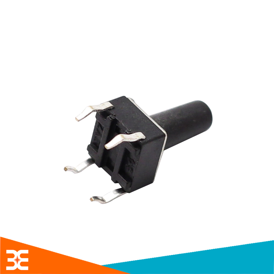 Bộ 10 Nút Nhấn 4 Chân 6x6x10mm
