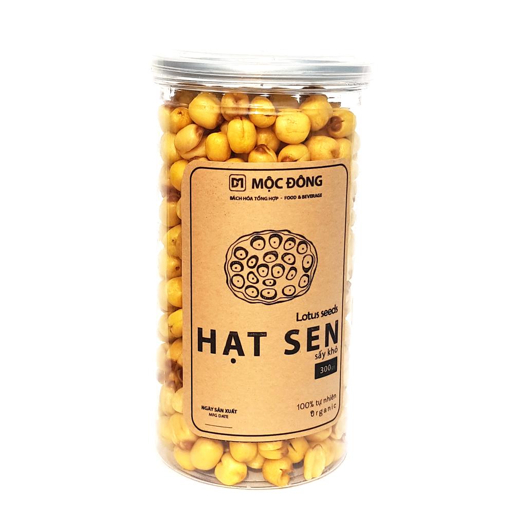 [Quà tặng Tết] Hạt sen sấy khô hộp 300gr