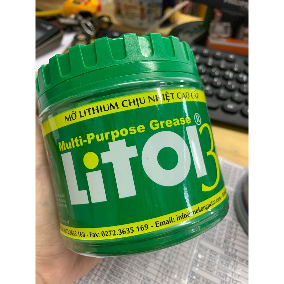 MỠ BÒ CHỊU NHIỆT LITOL 500GR