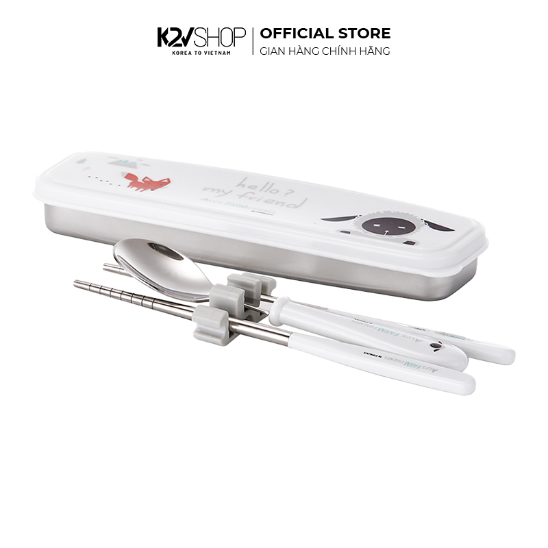 [K2V Shop] Bộ Muỗng Đũa Tập Ăn Cho Bé Stenlock