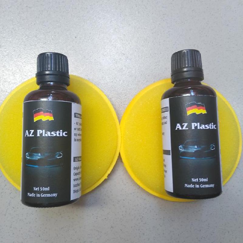 BỘ 2 CHAI PHỤC HỒI NHỰA ĐEN, NHỰA NHÁM HIỆU AZ, 50ml