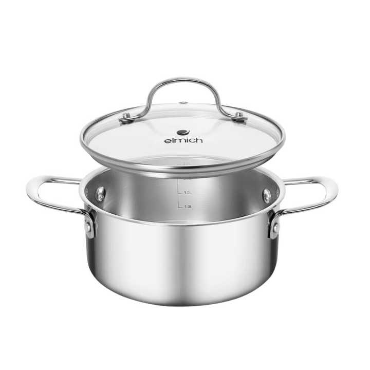 (Chỉ 25-29.10)Nồi inox nguyên khối liền đáy Elmich EL-2531IN - Hình ảnh 7