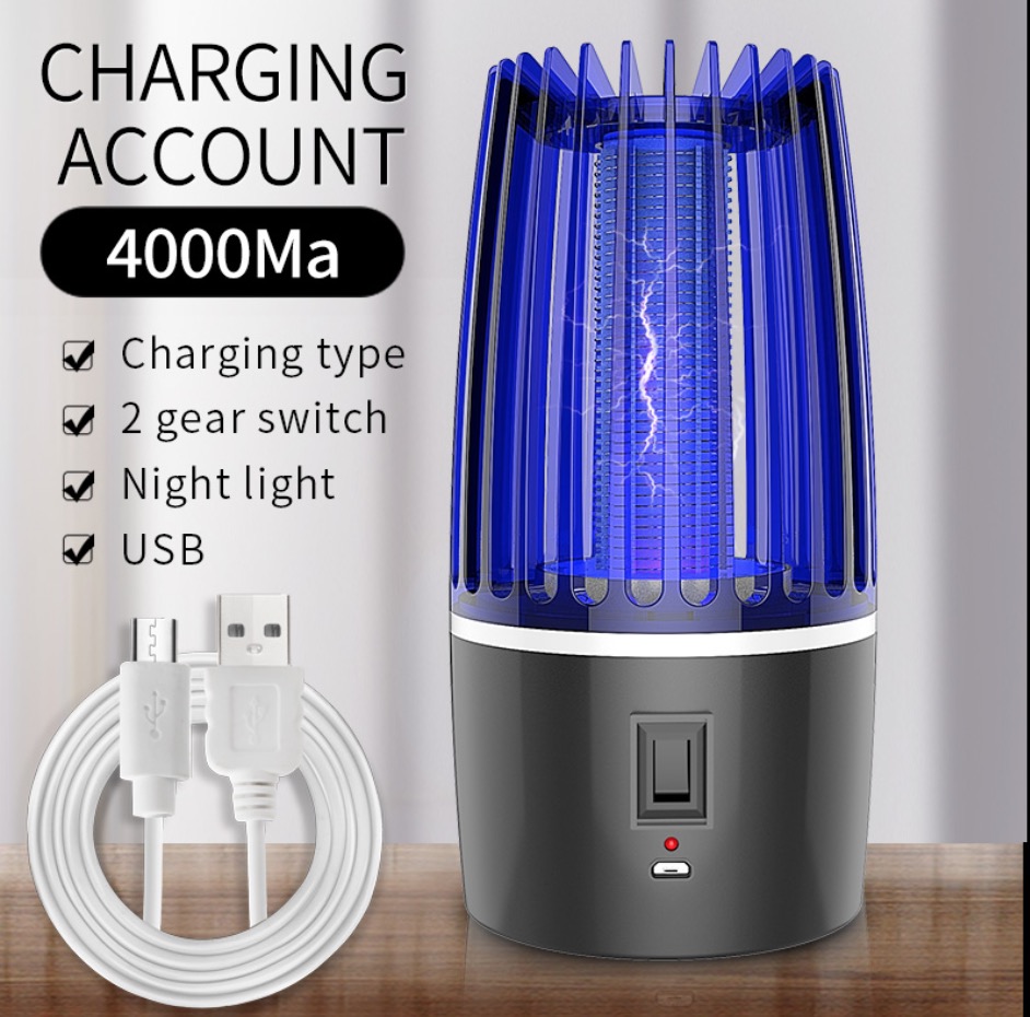 It smart - máy bắt muỗi và diệt côn trùng 4000mah double mosquito germany