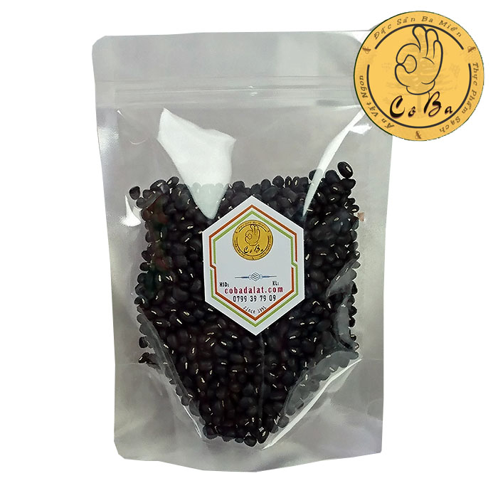 Đậu Đen Xanh Lòng Hữu Cơ - Sạch 500g ( Thuần Chủng Không Biến Đổi Gen )