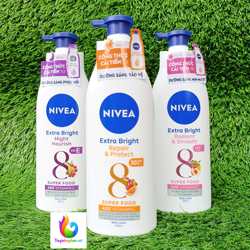 Sữa Dưỡng Thể Sáng Da Nivea 350ml