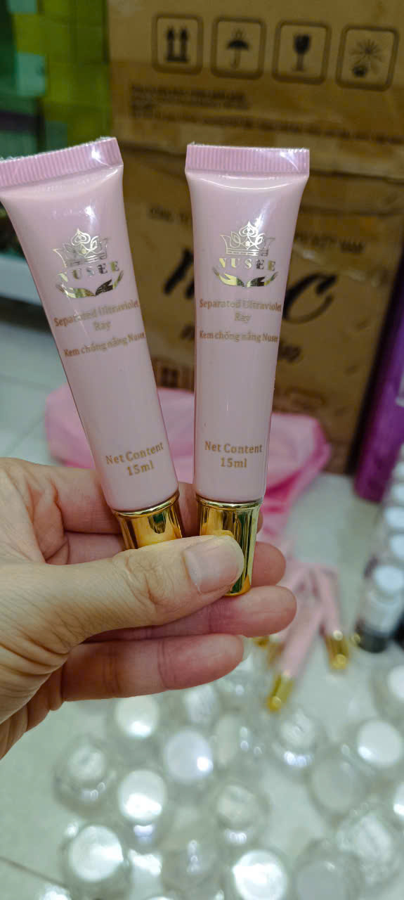 kem chống nắng phân cực NUSEE mẫu mới 50g ( giá sỉ)