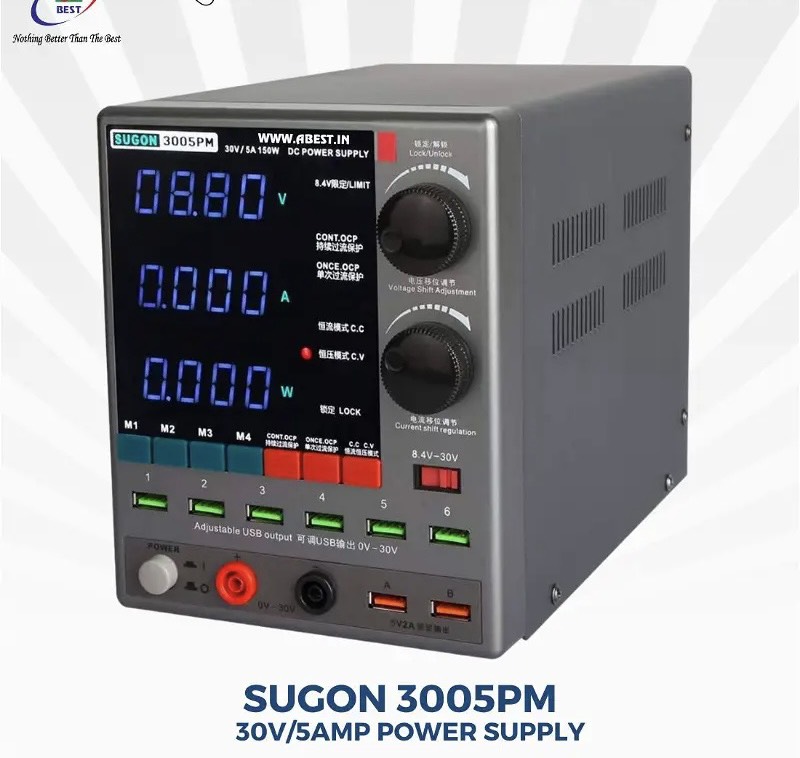 Máy cấp nguồn số Sugon 3005-PM/ 5A-30V