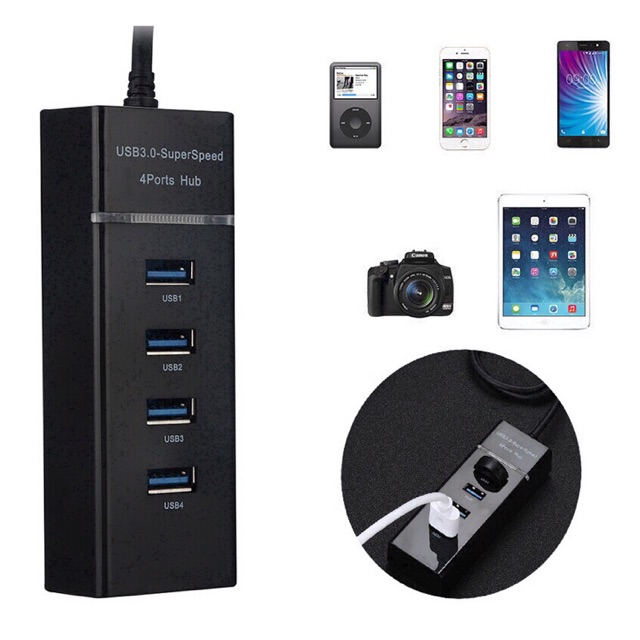 Bộ chia usb 4 cổng 3.0