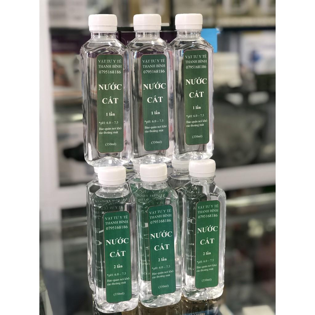 NƯỚC CẤT Y TẾ 2 LẦN SỐ LƯỢNG 05 CHAI 350ML