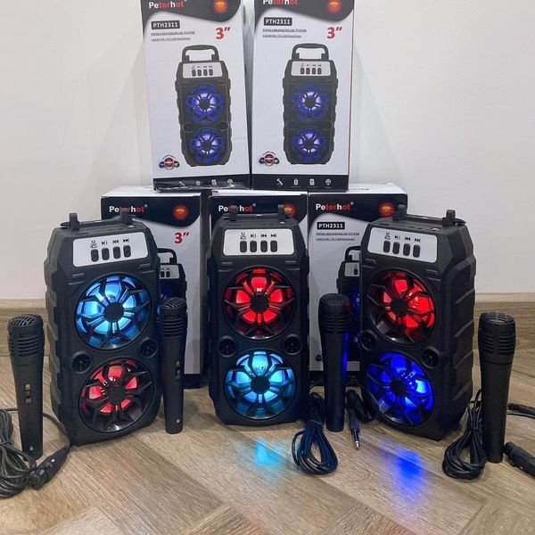 Loa Bluetooth Karaoke Công Suất Cực Lớn, Loa Xach Tay Mini
