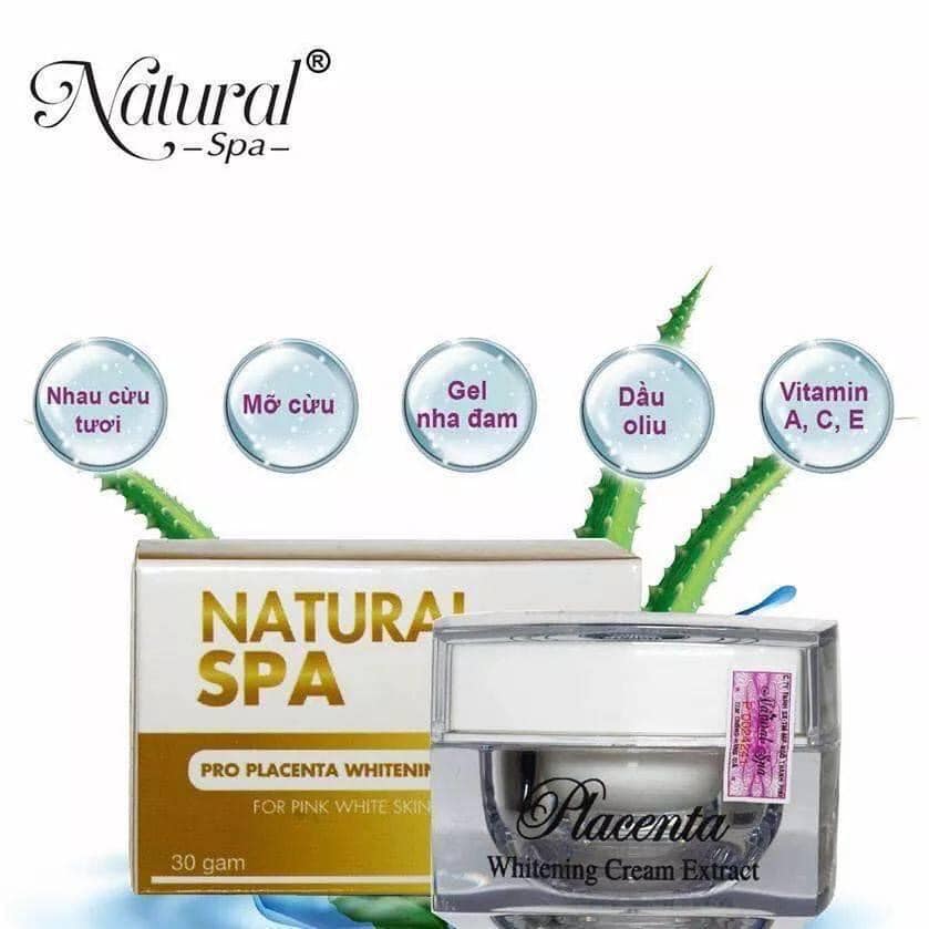 Kem Nhau Cừu Placenta Natural Spa
