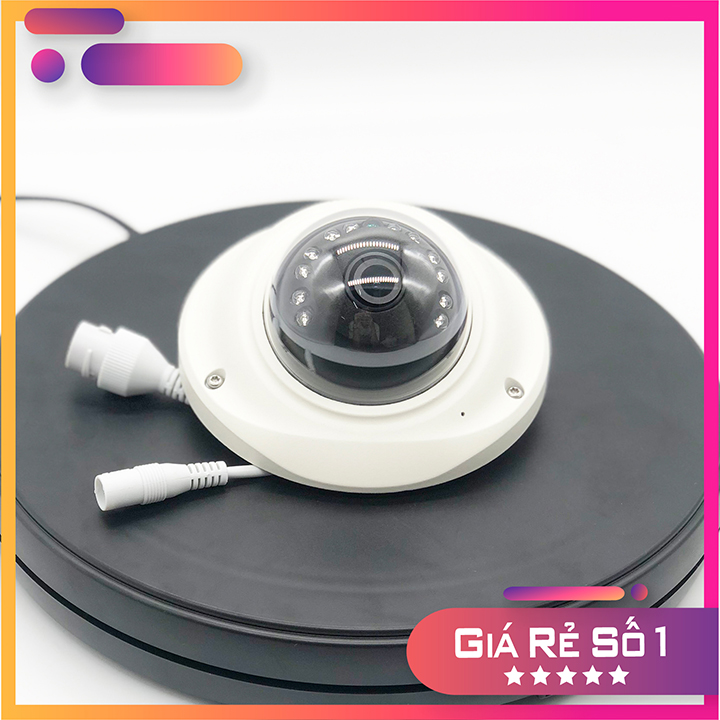 Camera IP 2MP hồng ngoại, có míc thu âm