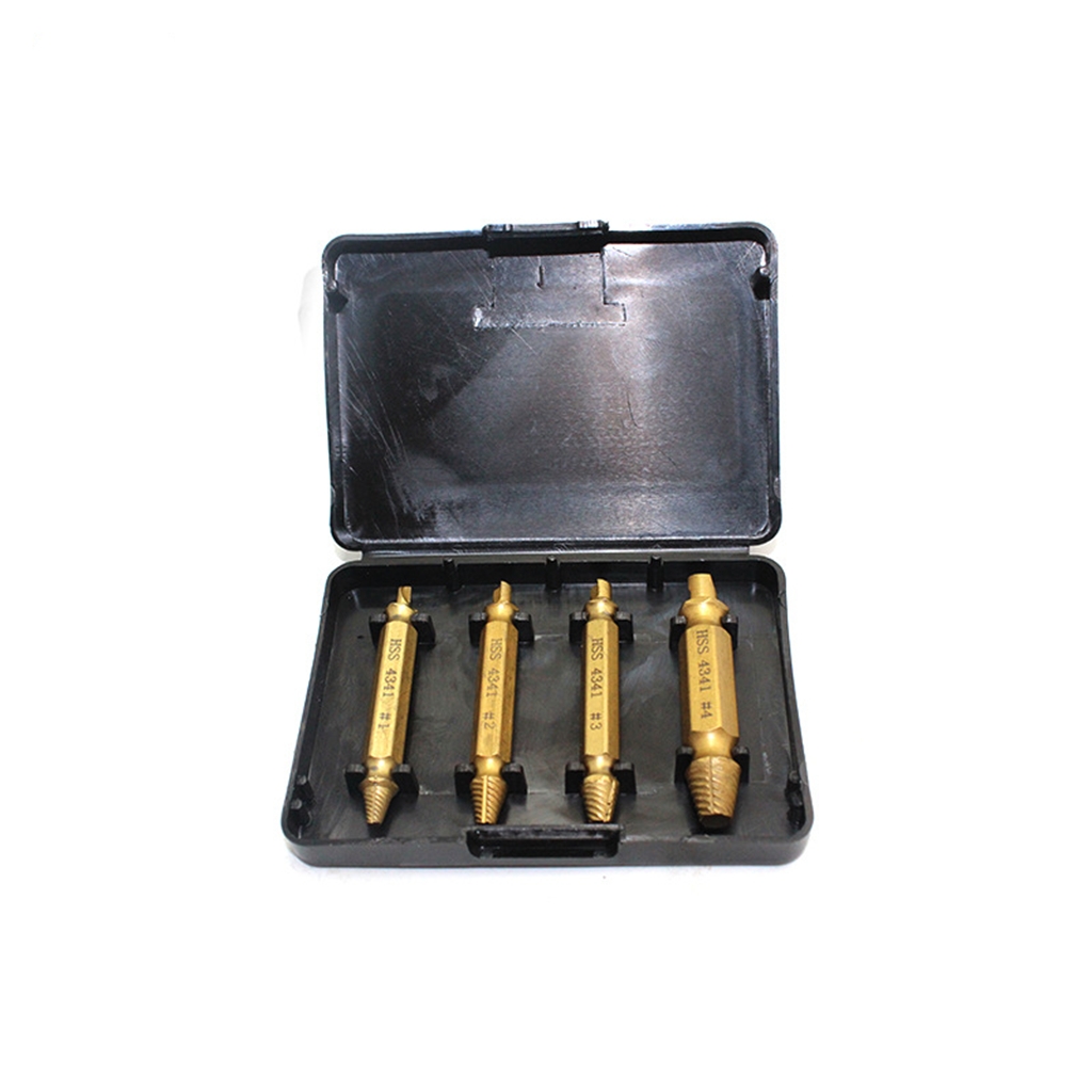 bộ 4 cây vặn ốc gãy ( màu vàng )